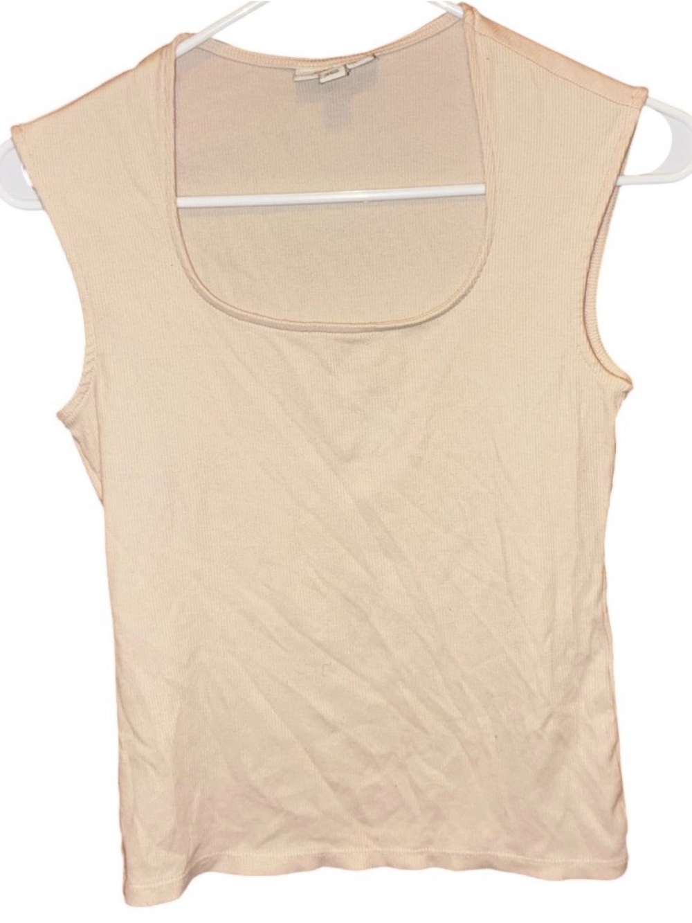 On 34th Women's Scoop Neck Sleeveless Tank Top Cream XS